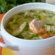 Суп рибний з лососем, Варенична Кременчук